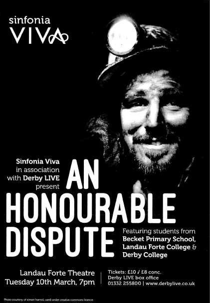 An Honourable Dispute Flyer