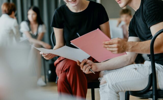 Reading the script together