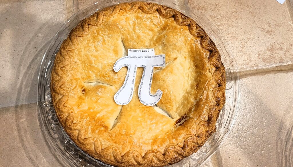 Happy PI Day! March 14th! PI Day!