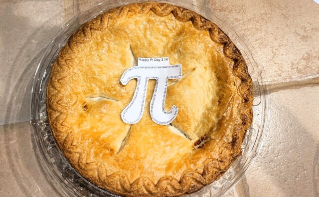 Happy PI Day! March 14th! PI Day!