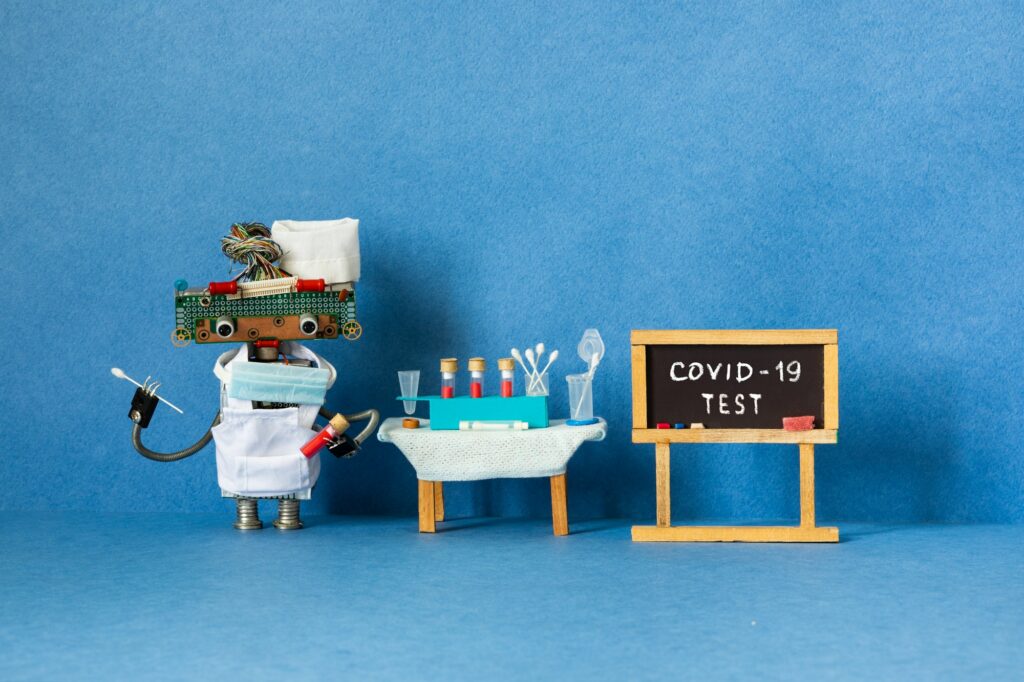 Medic robot and Covid 19 Test